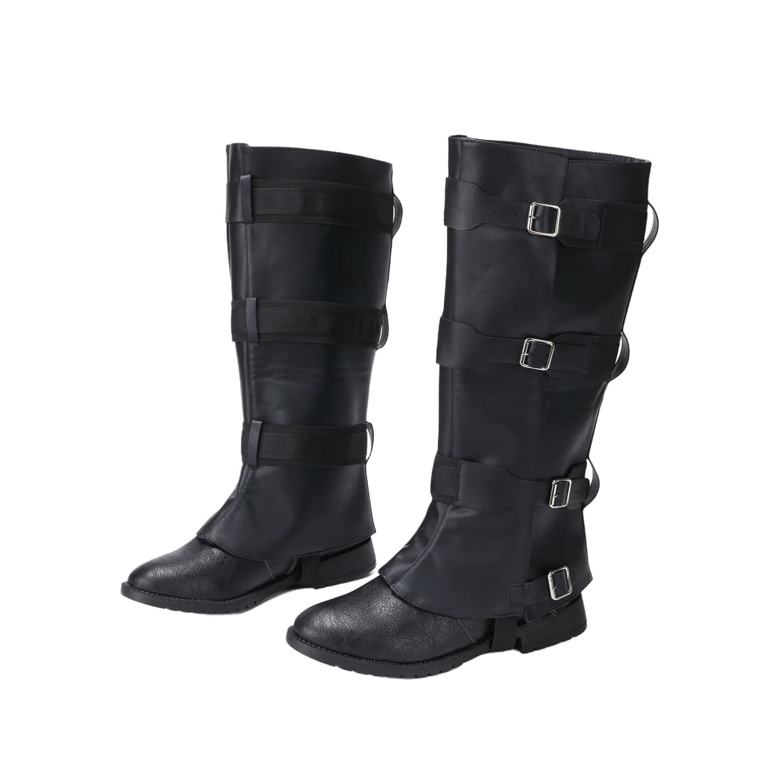 Copriscarpe da Pirata per Uomo e Donna, Costume Vichingo Rinascimentale Medievale, Copriscarpe per Halloween e Cosplay