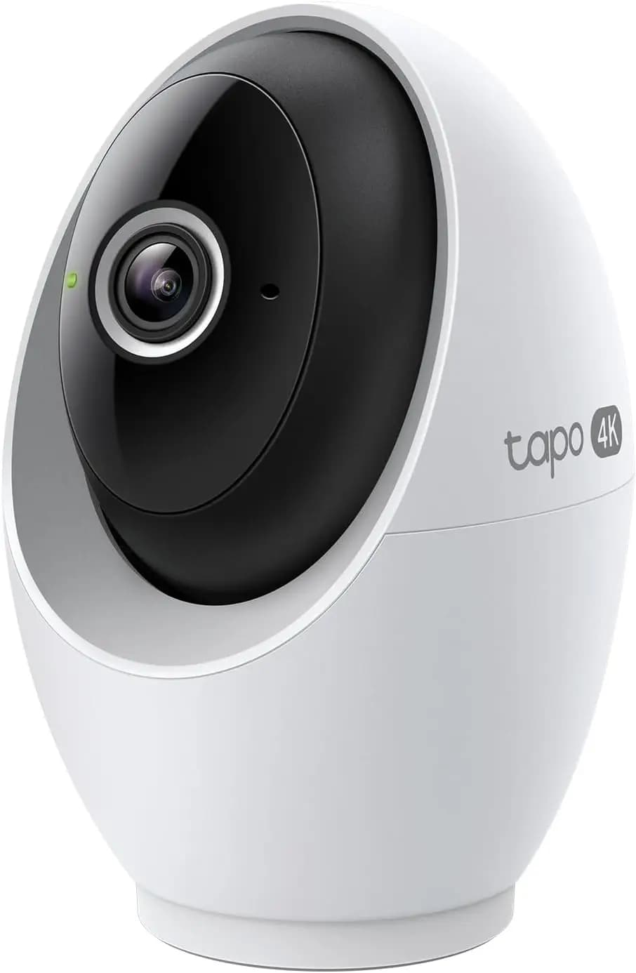 Telecamera di Sicurezza 4K per Interni con Rotazione Orizzontale/Verticale, Tracciamento del Movimento AI, Baby Monitor, Rilevamento Persone/Animali, Nessun Abbonamento Richiesto