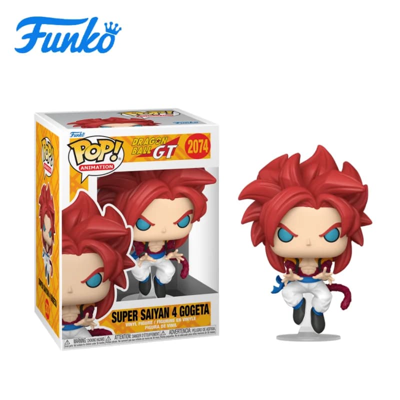 Figurina Funko Pop Anime: "Dragon Ball Gt" - Super Saiyan 4 Gogeta (con accessori Chase Edition) (Edizione Limitata) - Regalo di Capodanno - Ottimo regalo per amici e familiari per Natale, Capodanno e compleanni, Decorazione a tema pop culture, Regalo di compleanno, Oggetto da collezione a tema fumetti, Merchandise ufficialmente licenziato, Oggetto da collezione di alta gamma, Oggetto da collezione a tema fumetti, Regalo per geek, Oggetto da collezione