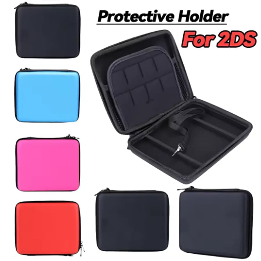 Hard EVA Storage Zip Case Protective Holder For 2DS Game Card Shell Cover Bag High Quality Game Card Shell Storage Box