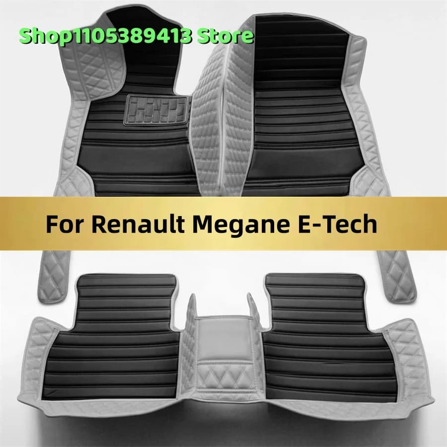 Tappetini Auto Personalizzati per Renault Megane E-Tech 2022 2023 2024 2025 2026 2027 Accessori Tappeti Auto Moquette
