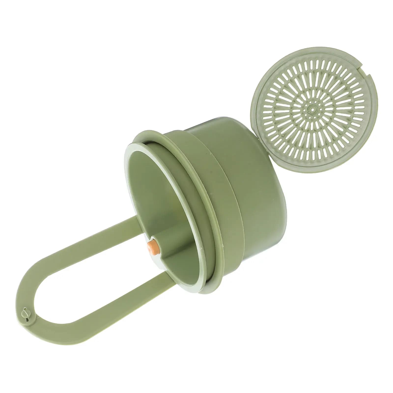 Cestello portaoggetti regolabile da appendere al lavello della cucina, porta sapone e spugna, scolapiatti, filtro per rifiuti alimentari, verde