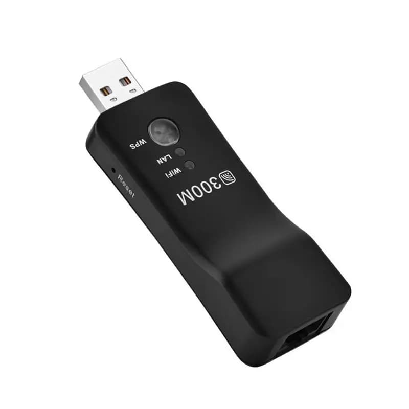 Offerte Imperdibili: Adattatore di Rete Wireless USB 300Mbps, Ripetitore Ethernet per Smart TV