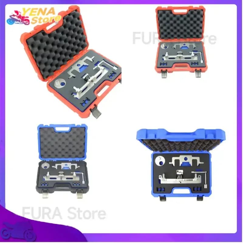 Kit di Attrezzi per Bloccaggio Catena di Distribuzione Motore Applicabile a BMW Mercedes Benz Audi VW Toyota Honda Ford GM Chrysler Nissan Subaru Mazda