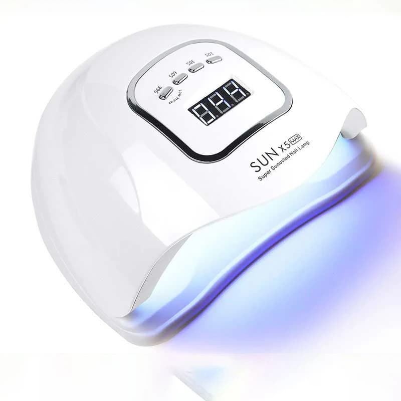SUNX5Max 150 W LED UV Nail Lamp for Phototherapy Nail Machine for Fast Drying Gel 45 LED Manicure Salon Tools Equipment