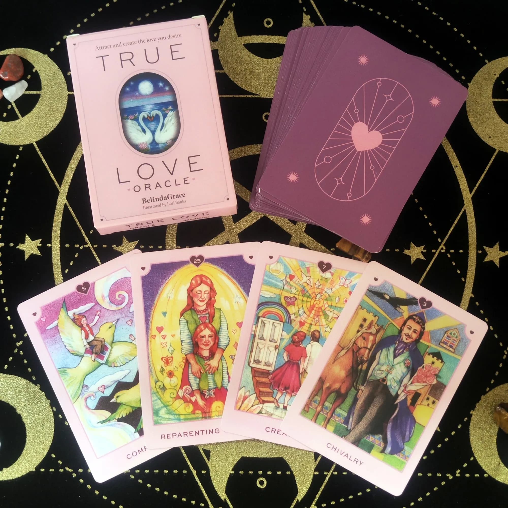 True Love Oracle Card 36pcs Tarot Family Party Prophecy Divination Board Game Psychic Card Party Board Game Poker Paper