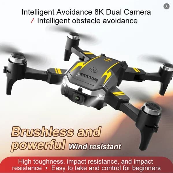 Professional S6 drone with remote control, Foldable quad with Double Camera and Maintenance of the Altitude