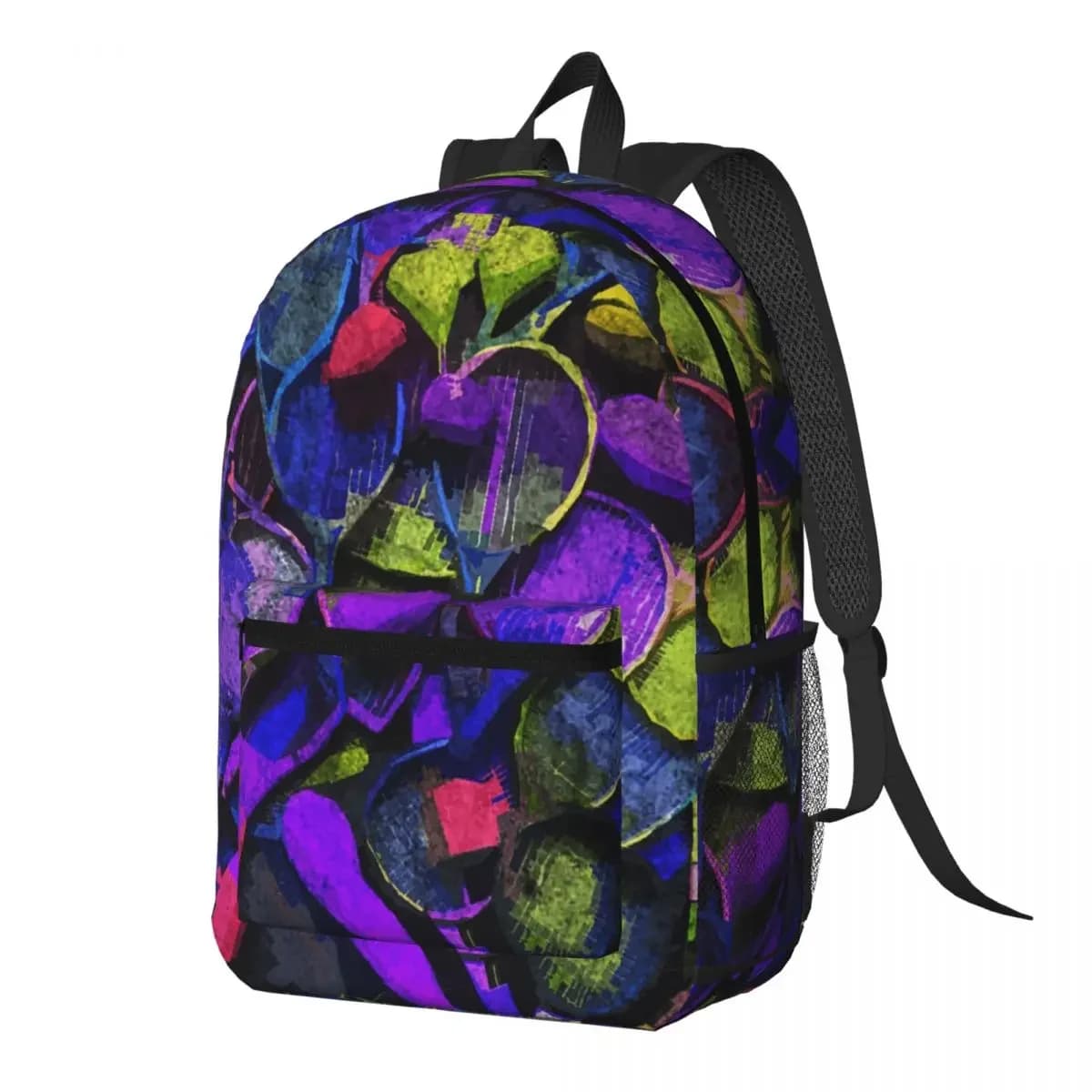 Tennis Racket And Ball Backpack Daypack Large Capacity Children BookBag School Bag Shoulder Bags for Men Women