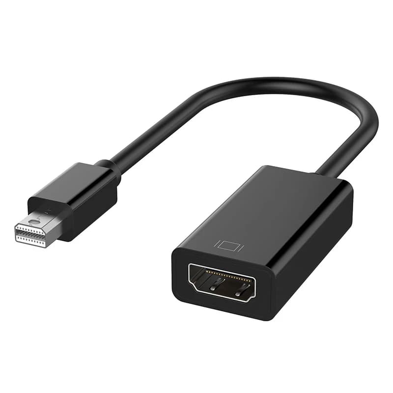 1080p compatible Mini DP HDMI cable adapter for MacBook Air Thunderbolt 2 TV Displayport Monitor Projector Projector
