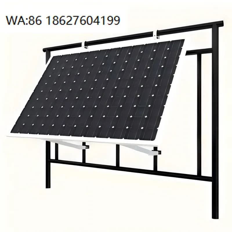 Sistema di Montaggio Solare per Balcone con Staffe in Alluminio, Facile Installazione a Terra, Kit di Montaggio Fotovoltaico per Casa e Balcone