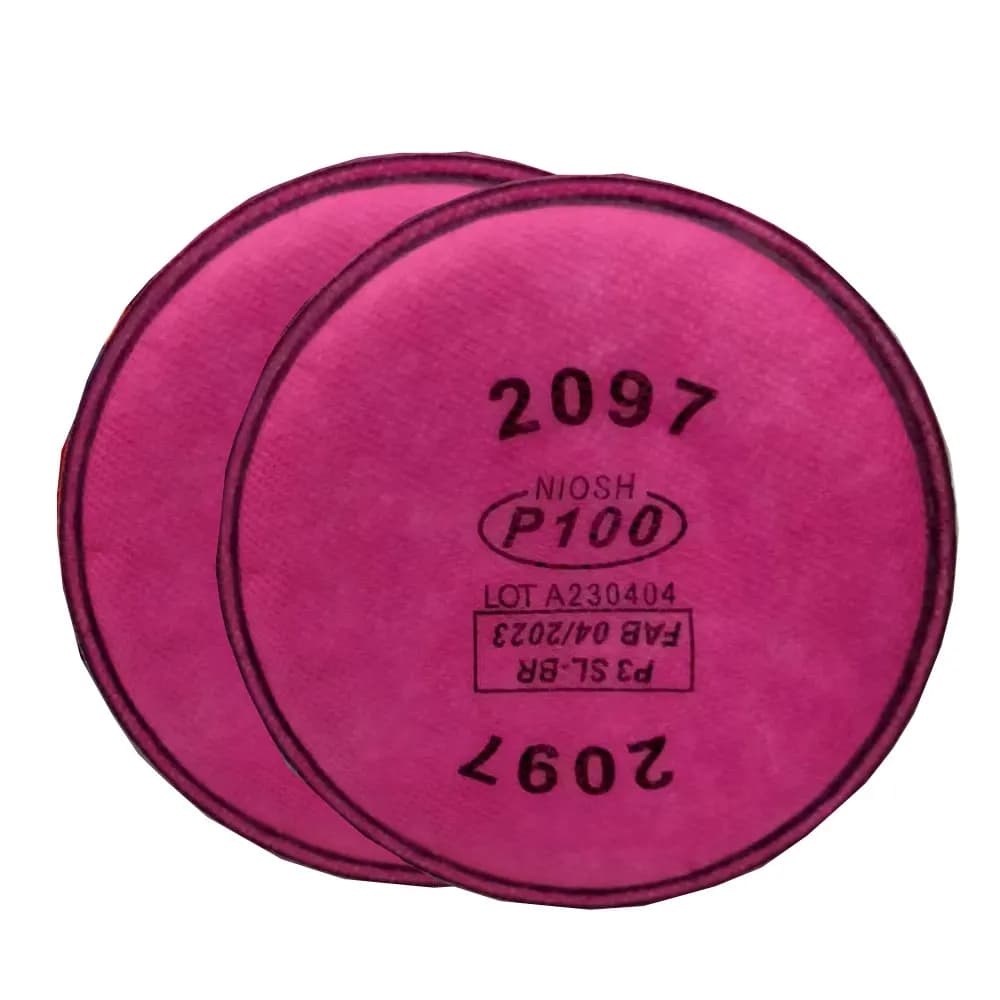 2091\2097 Respiratore in silicone a mezza faccia Maschera antigas per verniciatura a spruzzo di medie dimensioni