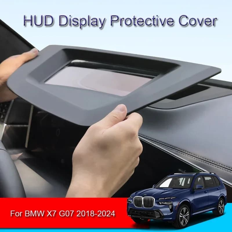 Copertura Protettiva per Display HUD Auto per BMW X7 G07 2020-2025, Schermo di Proiezione Riflettente Antipolvere per Head-Up Display, Accessorio