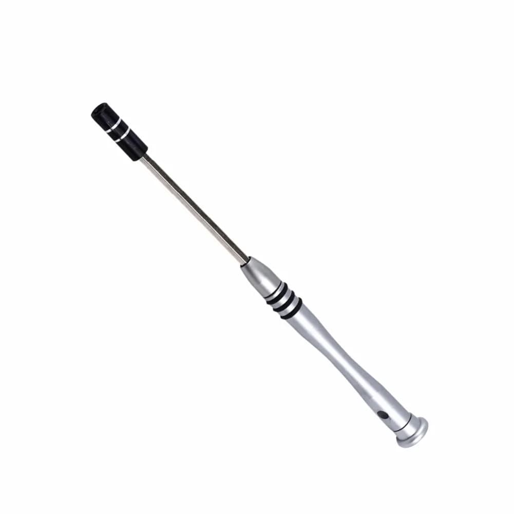 Supporting 4mm 8 Inch Hex Bits Heavy Duty Steel Shaft for Extended Use Magnetic Metal Extension Bar Rod with Hex Socket Adapter