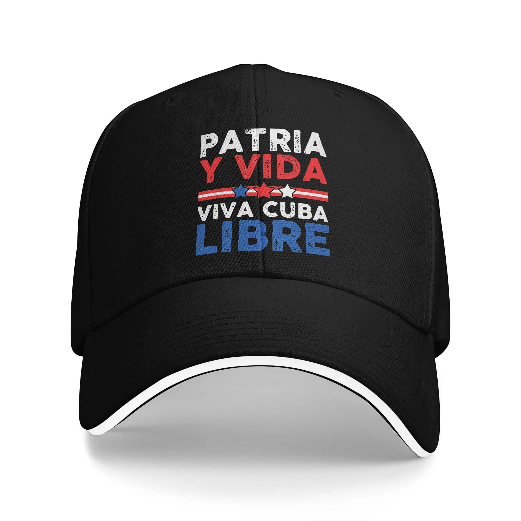Cappellini Patria Y Vida VIVA CUBA LIBRE per uomo e donna, cappellino da baseball elegante, cappello da camionista, copricapo casual, regalo
