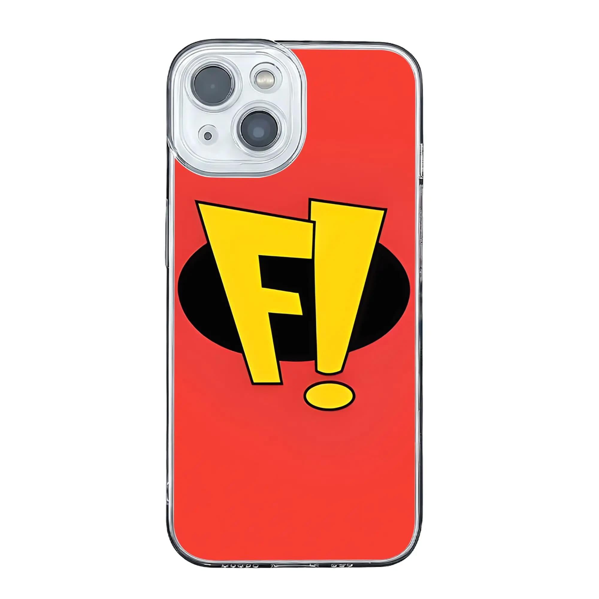 F! Cover Antiurto per iPhone 17 16 15 14 13 12 11 Pro Max