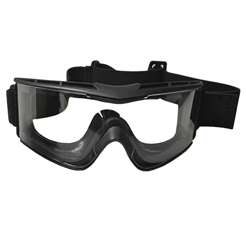 Occhiali Protettivi Tattici con Lenti Sostituibili, Adatti per Caccia, Airsoft, Casco, Moto, Sci, Antivento