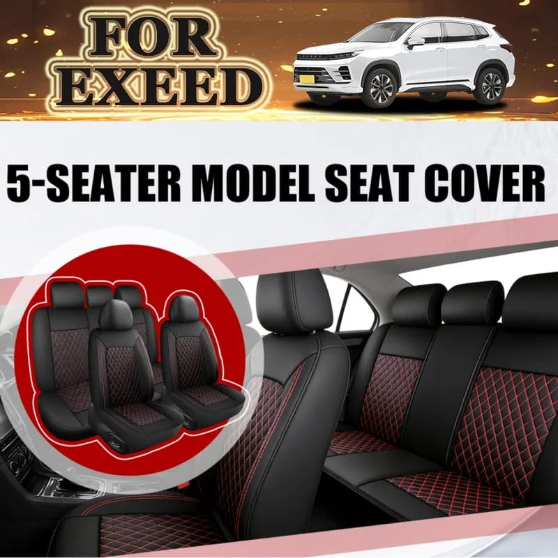 5-seater car seat covers For Exeed Fully enclosed protective seat, suitable for all seasons, durable and easy to clean