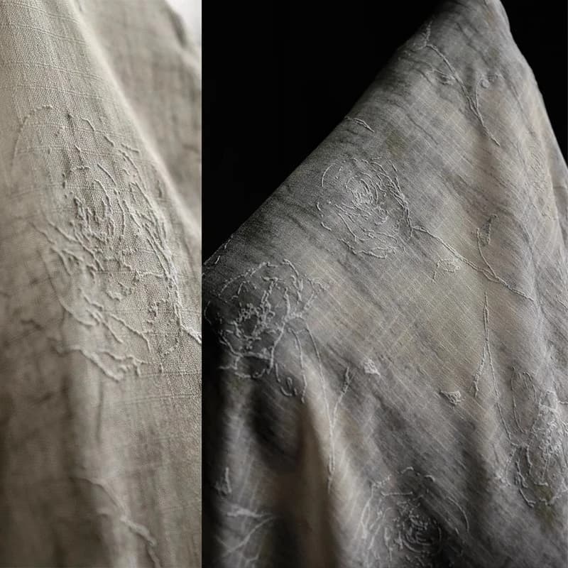 Tessuto con trama jacquard in stile cinese Wind Fusion Qipao Hanfu Abiti Designer di moda di lusso Materiale originale premium