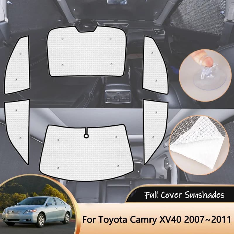 Per Toyota Camry Daihatsu Altis Aurion Premium Limo XV40 2007 ~ 2011 2008 2009 Auto Copertura Completa Parasole Protezione Parabrezza