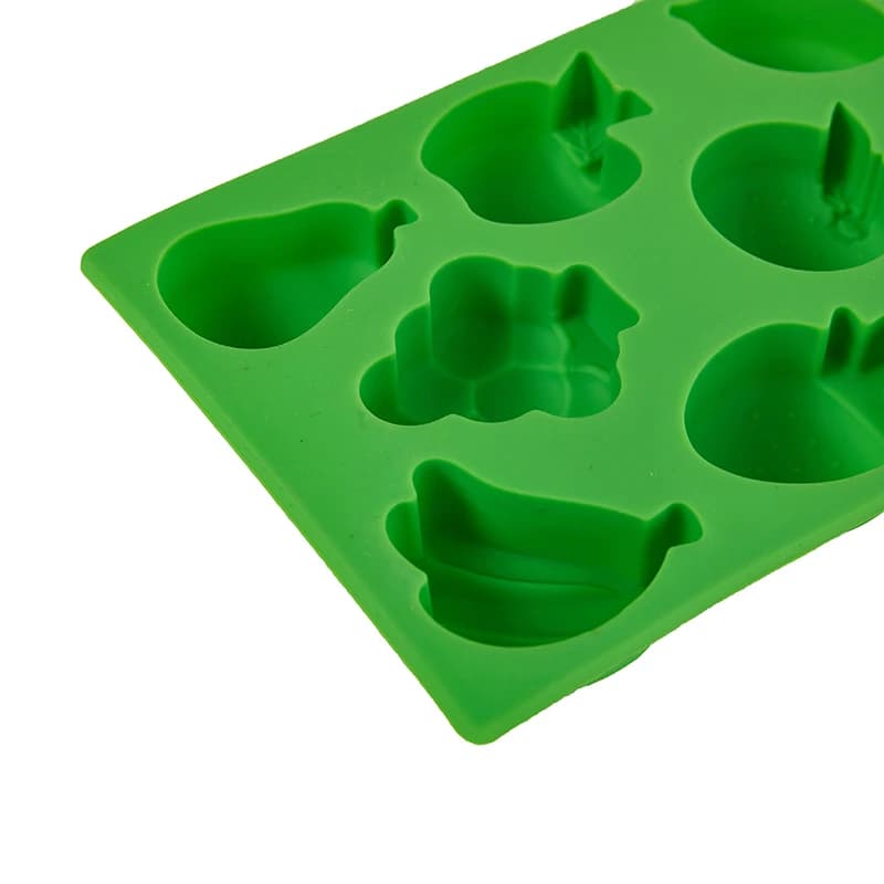 Stampo in silicone 3D a forma di frutta (fragola, banana, anguria, pera) per sapone, cioccolato, torte e gelato fai da te