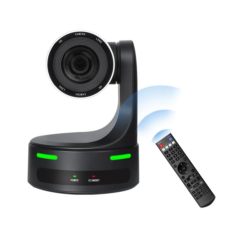 PTZ 1080p Webcam Compatible With Various Software Used for Live Streaming and Video Conference Webcam Camera