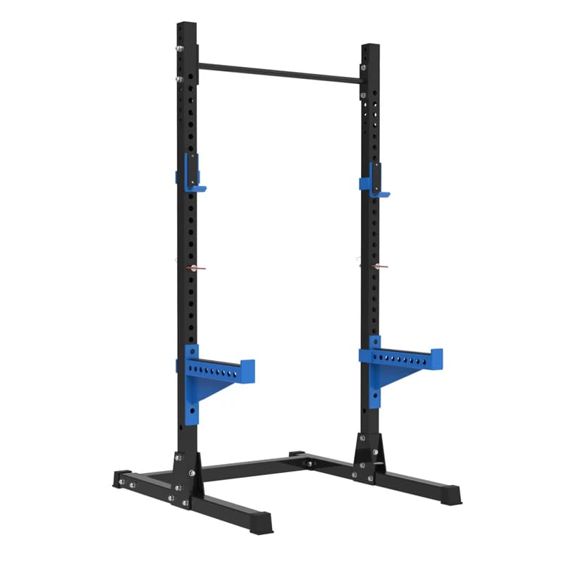 Professional Squat Rack with Traction Bar, Power Training Gym Equipment