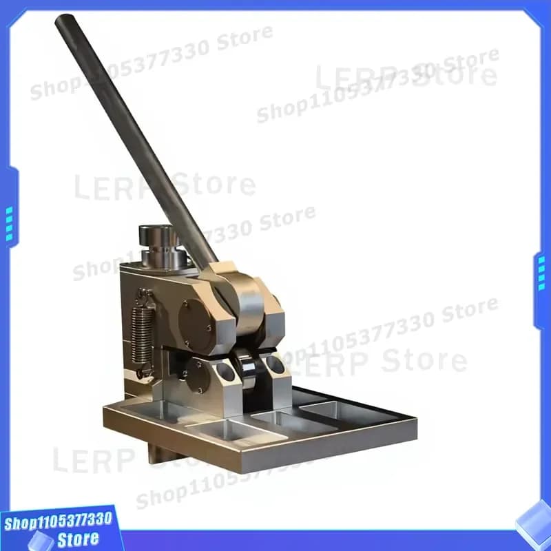 Manual Leather Stamping Machine Small Swing Cutting Tool for DIY Crafts Precision Die Cutter Punching Device for Wallets Bags