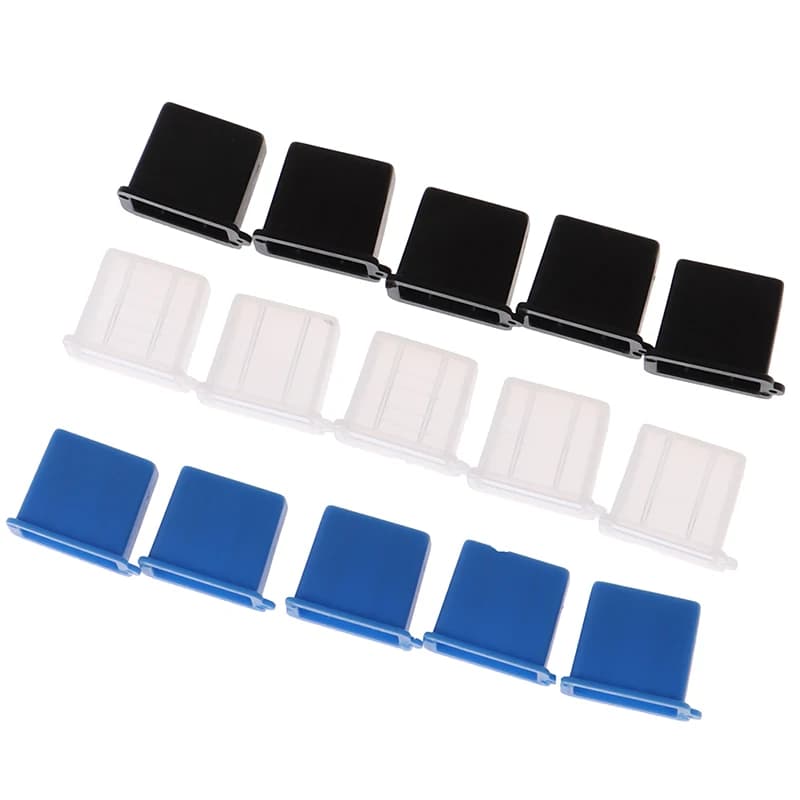 10pc New USB Type A Male Anti-Dust Plug Stopper Cap Cover Protector with High-Quality Material, Durable & Practical Design...