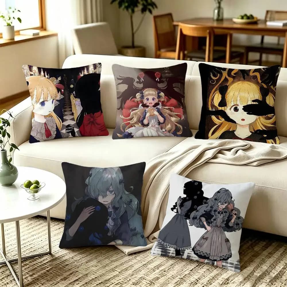 Shadow House Kate Emilico Pillow Covers, Home Sofa Cushion Covers and Aecorative Custom