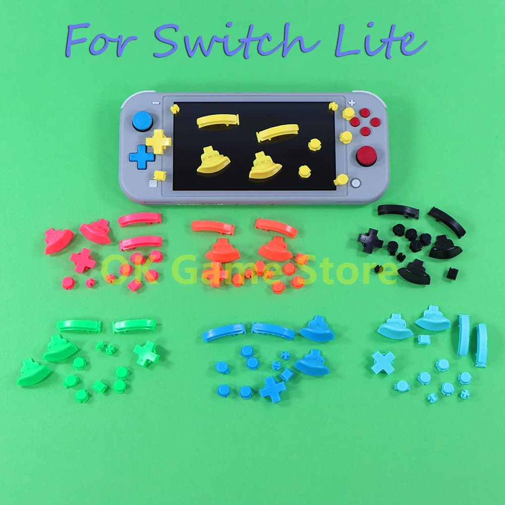 1set per interruttore lite sostituzione pulsante Set completo pulsante ABXY D Pad L R ZL ZR pulsante di attivazione per Controller Nintend Switch Lite