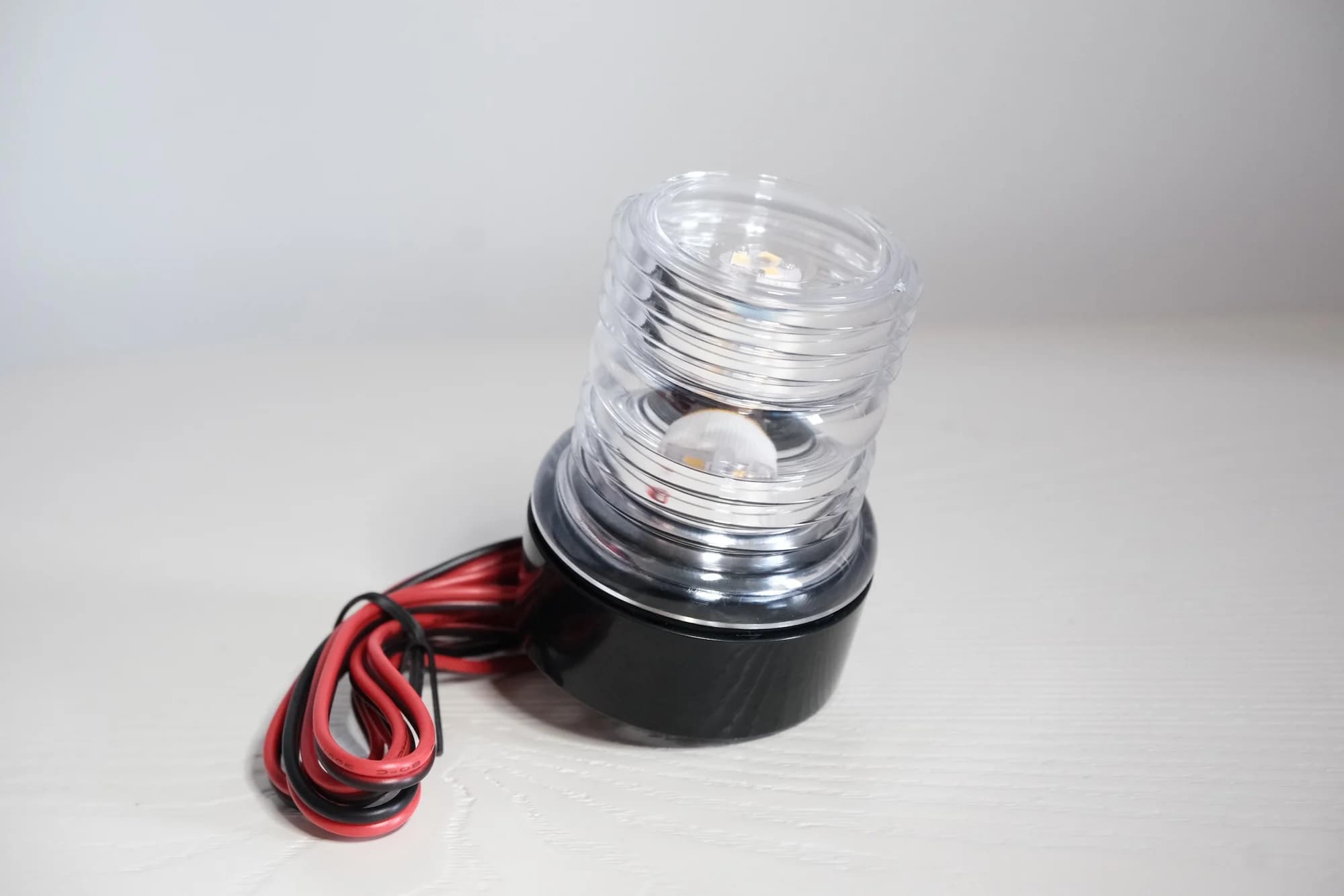 Bianco puro 12 ~ 24V Piega Imbottiture LED Luce di Navigazione per Barche Impermeabile Yacht Marine Ancoraggio Luce di Segnale di Vela per Barca Yacht