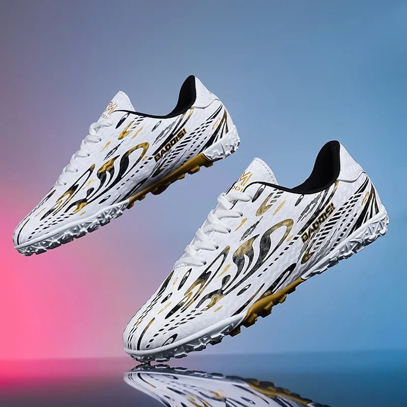 Scarpe da Calcio Basse da Uomo, Scarpe da Calcio TF FG, Sneakers da Allenamento per Ragazzi, Leggere, Traspiranti, Antiscivolo, per Sport all'Aperto
