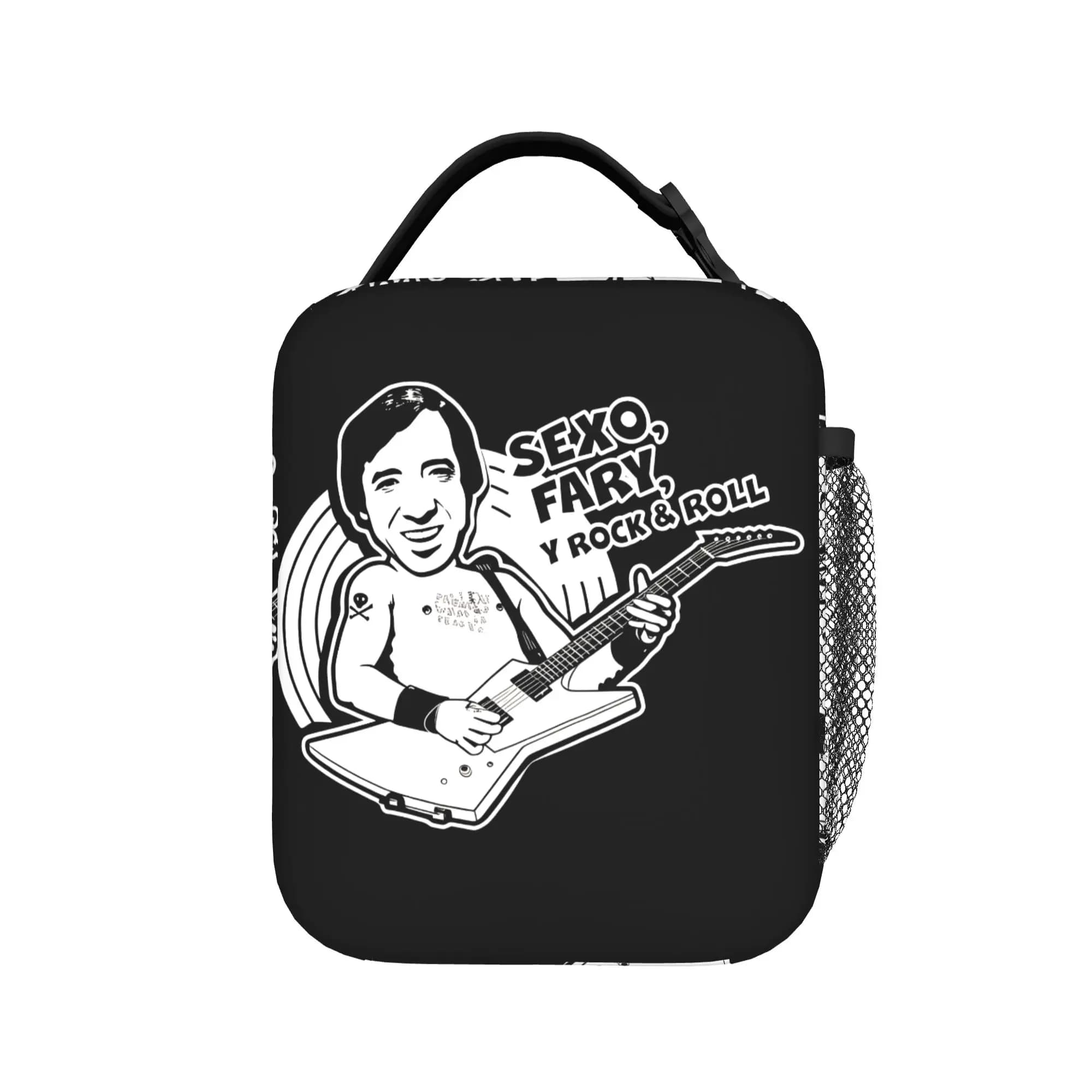 Borsa per il pranzo spagnola The Fary El Fary, borsa per il pranzo da ufficio per donna, borsa termica per il pranzo con design grafico carino, borsa termica portatile Oxford