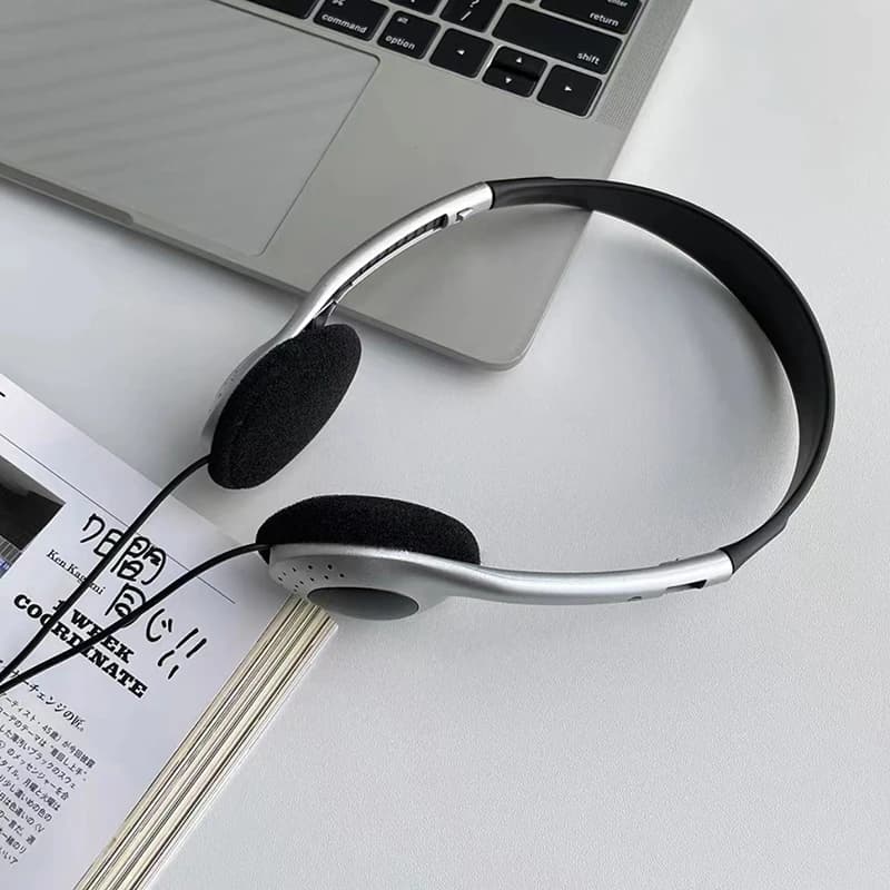 Retro Classic Headset Music Mp3 Walkman Retro feeling cuffie piccole cablate portatili sport Fashion Photo Props