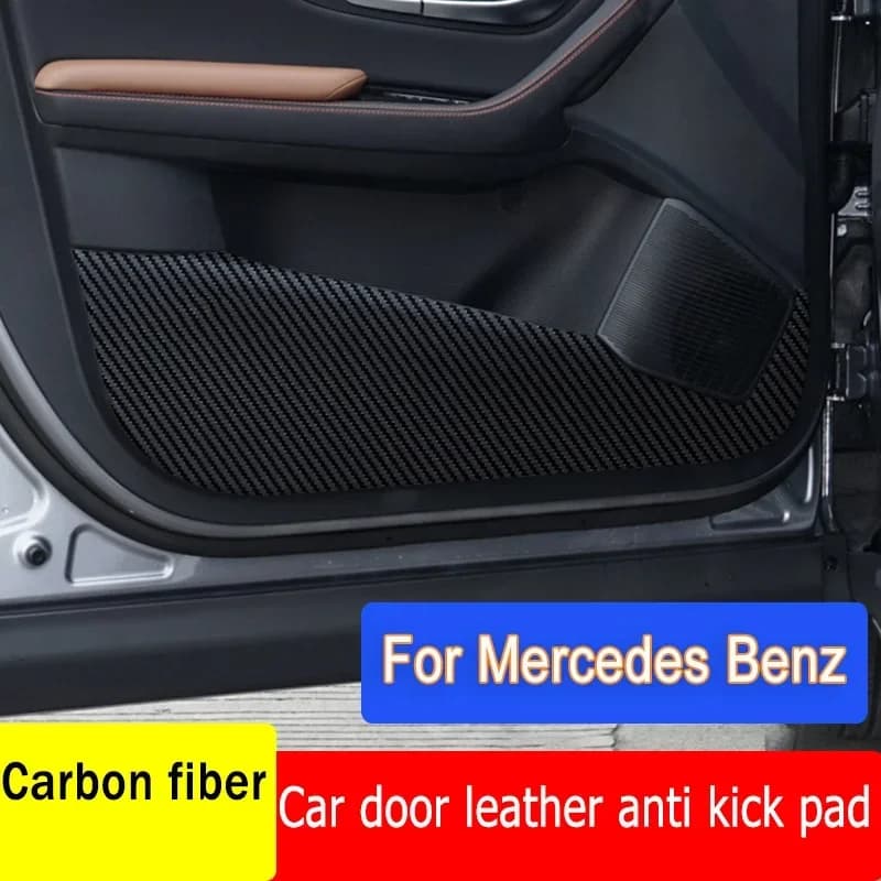 Per Mercedes Benz Classe E W213 CLS C257 GLC CLA GLB Classe X247 17-22 Tappetini Protettivi Adesivi Anti-graffio per Portiera Asse Corto