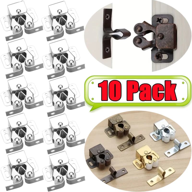 Nuovo 10-1 confezione magnete armadio cattura fermaporta tappi più stretti ammortizzatore Buffer per accessori per mobili Hardware guardaroba