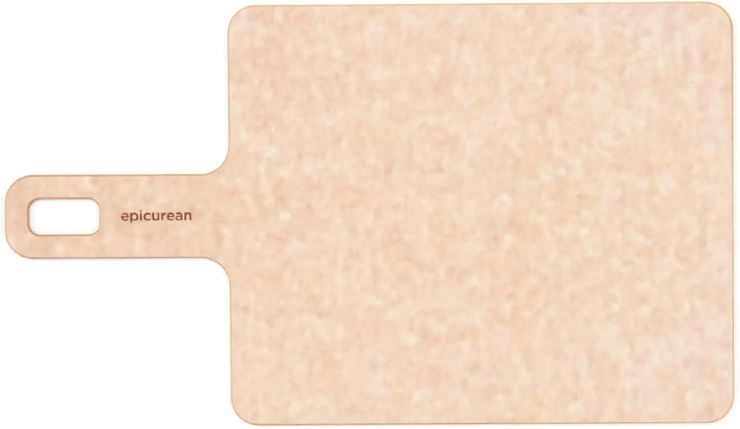 Tagliere in Legno Naturale con Manico, 9x7.5 Pollici, Resistente e Delicato con i Coltelli, per Uso in Cucina