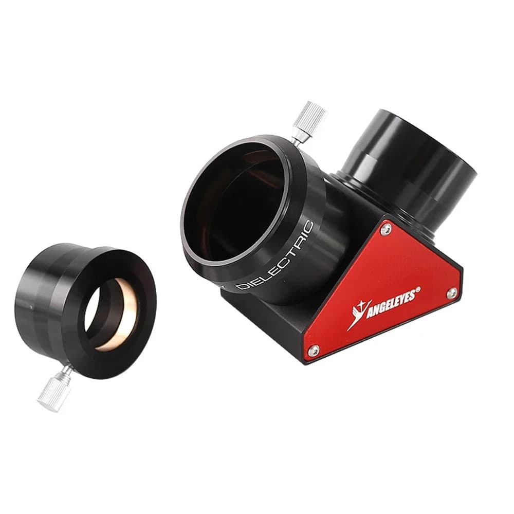 2" 99% Reflectivity Dielectric Mirror Diagonal for Refractors with 1.25 Inch Adapter, Astronomical Telescope Accessories