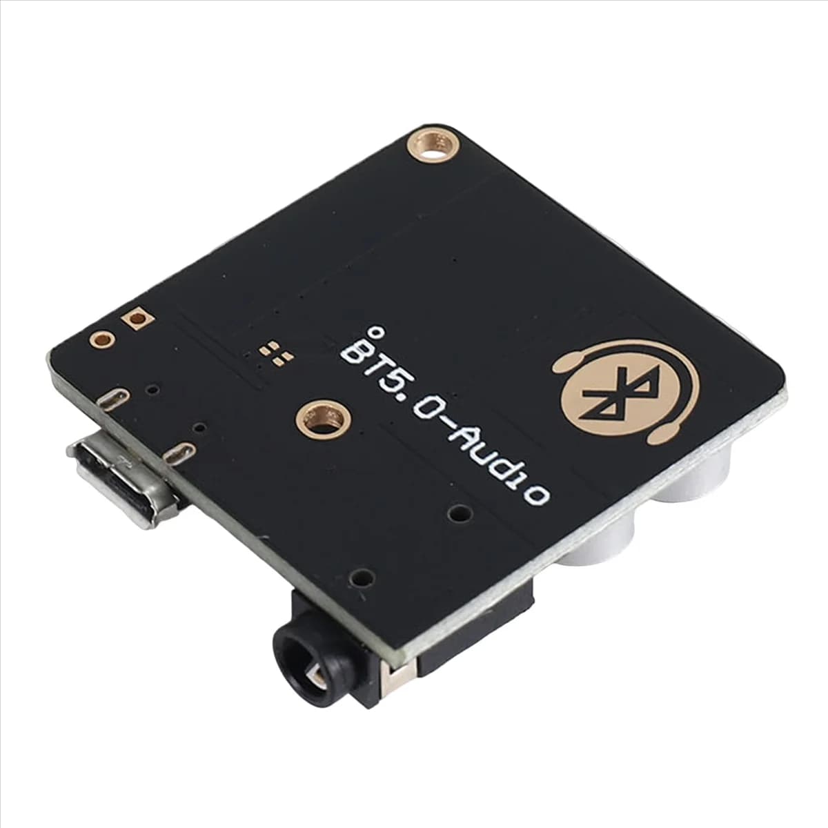 A72Z BT5.0 Audio MP3 Bluetooth Scheda di decodifica audio Lossless Altoparlante per auto Scheda amplificatore audio Ricevitore audio fai da te Nero