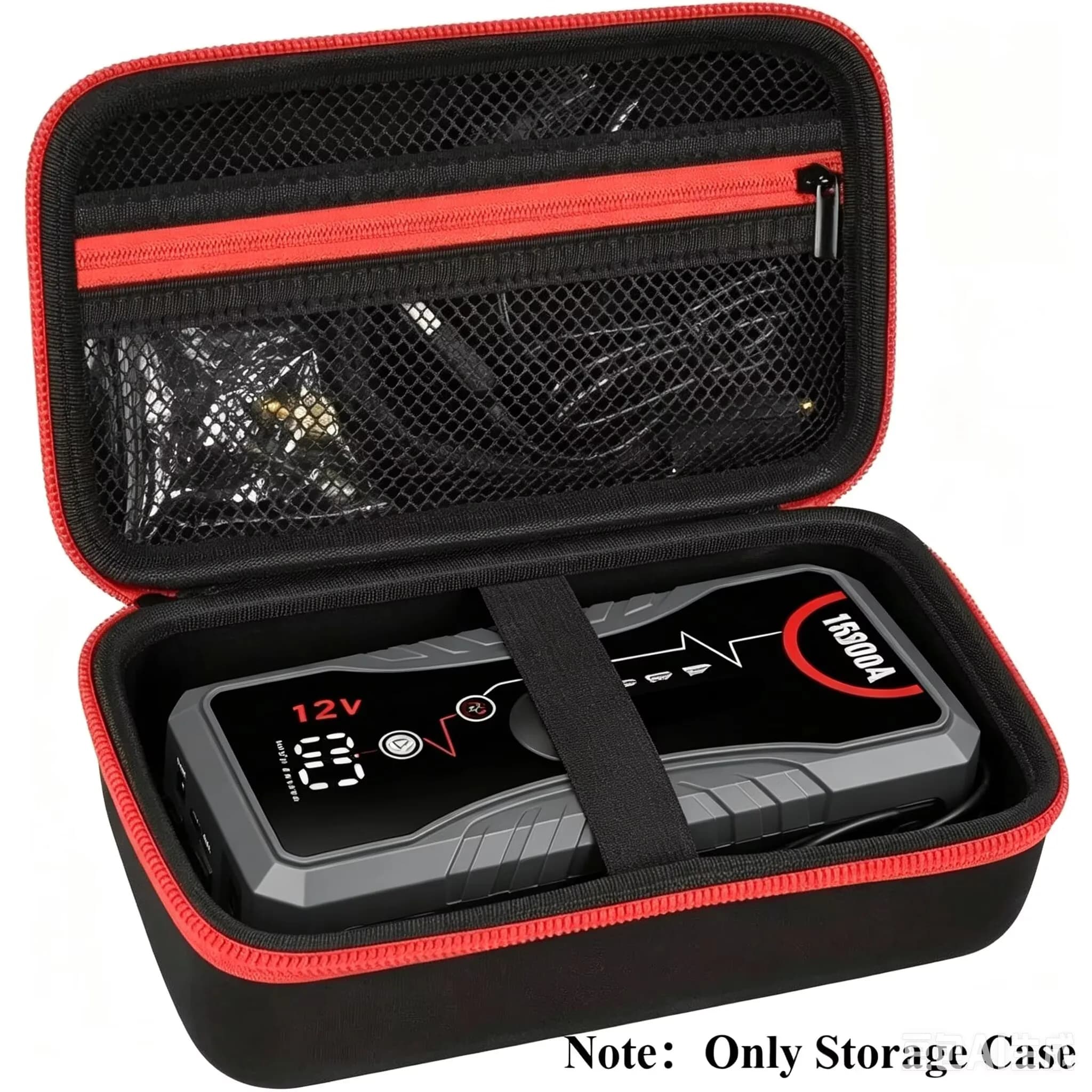 Custodia per il trasporto compatibile con il jump starter per auto NEXPOW, avviatore di emergenza con batteria da 12800 mAh e picco di 1500 A, modello Q10S/T11 (solo custodia)