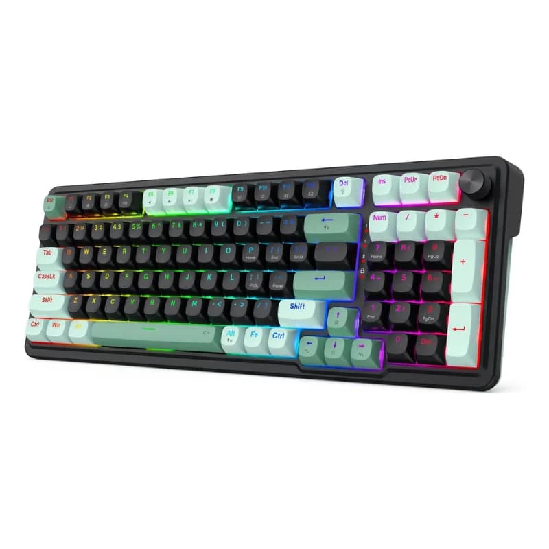 Redragon K686 HE Rapid Trigger Gaming 98 tasti Tastiera meccanica cablata 8K, Interruttore magnetico setoso UltraMag 100% POM di prossima generazione
