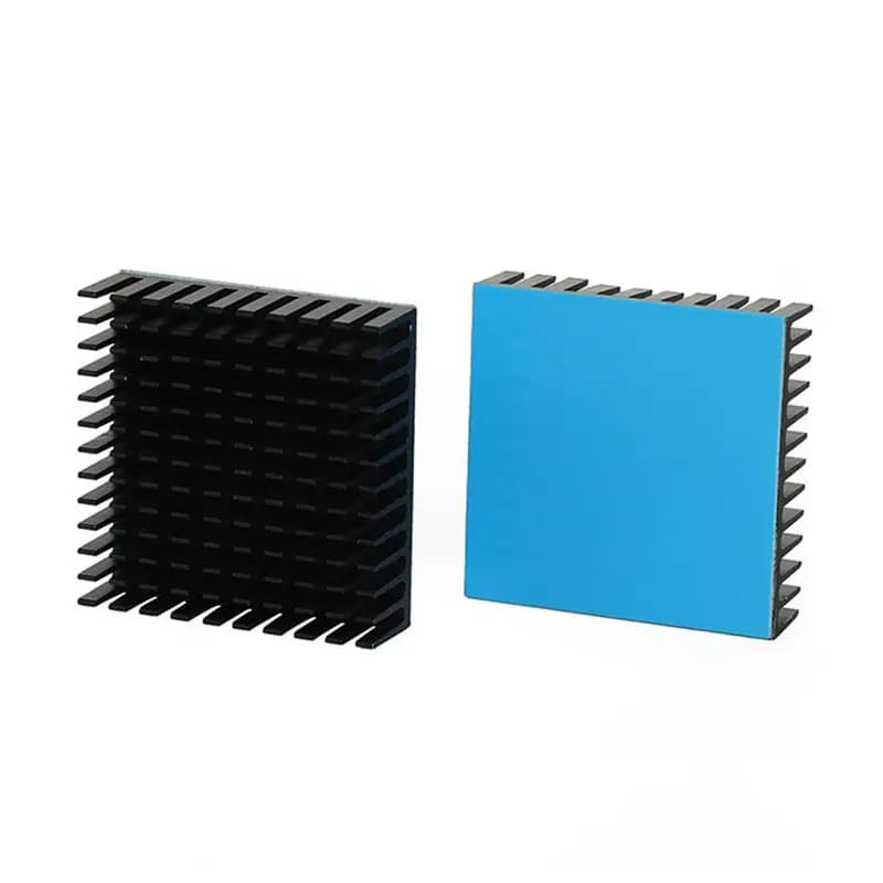 A46M-2Pcs Parti per Stampante 3D, Dissipatore di Calore in Alluminio, Radiatore per Dissipazione Termica, Foglio di Raffreddamento per CPU Elettronica e Scheda Madre