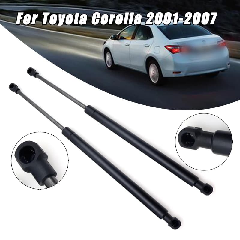 Per Toyota Corolla 2001-2007 ZZE120 ZZE121 CDE120 2 pz Baule Posteriore Portellone Boot Molla A Gas Ammortizzatore Ascensore Struts Asta di Supporto Braccio Bar