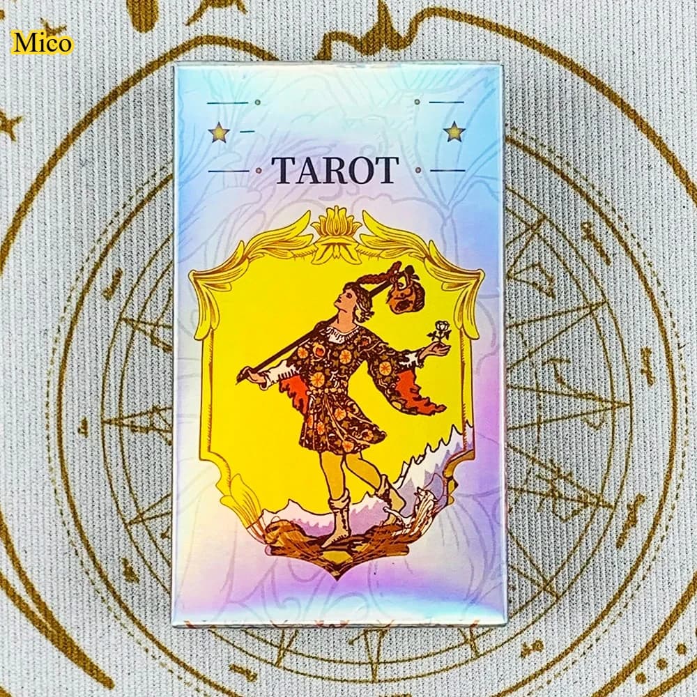 78 carte dei tarocchi appositamente progettate, iscrizioni su ossa di oracolo, gioco di divinazione del destino, decorazione da tavolo