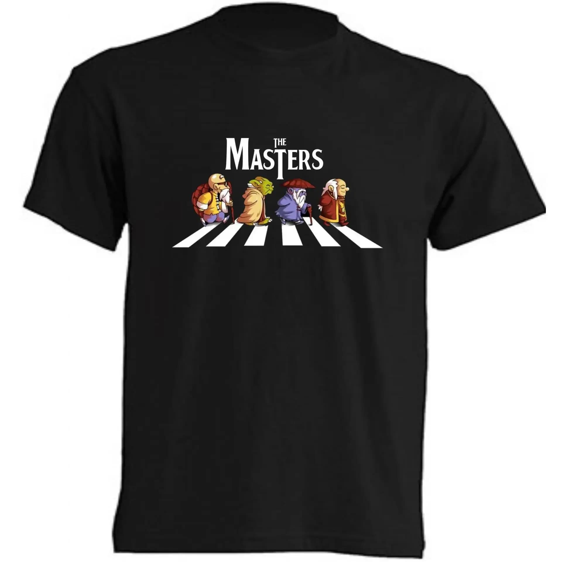 T-shirt The Masters a maniche corte in tessuto tubolare senza cuciture laterali Punto liscio