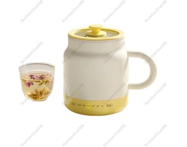 Bollitore elettrico Bollitore portatile Isolamento Tazza d'acqua integrata Dormitorio Pentola termostatica