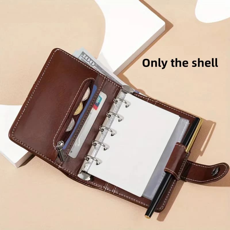 Guscio per notebook in tessuto di sughero retrò M5, design retrò, guscio per notebook neutro semplice e resistente