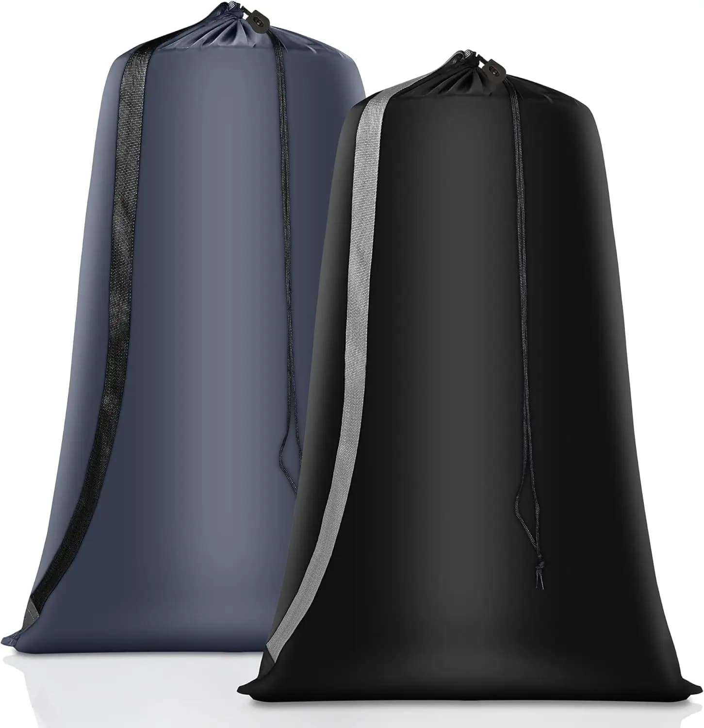 Bags for Bucato Resistent XL in Nylon (Pack of 2) with Straps, Washables, Large Organizers with Closure of Coulisse, Ideal for Travel and Baskets