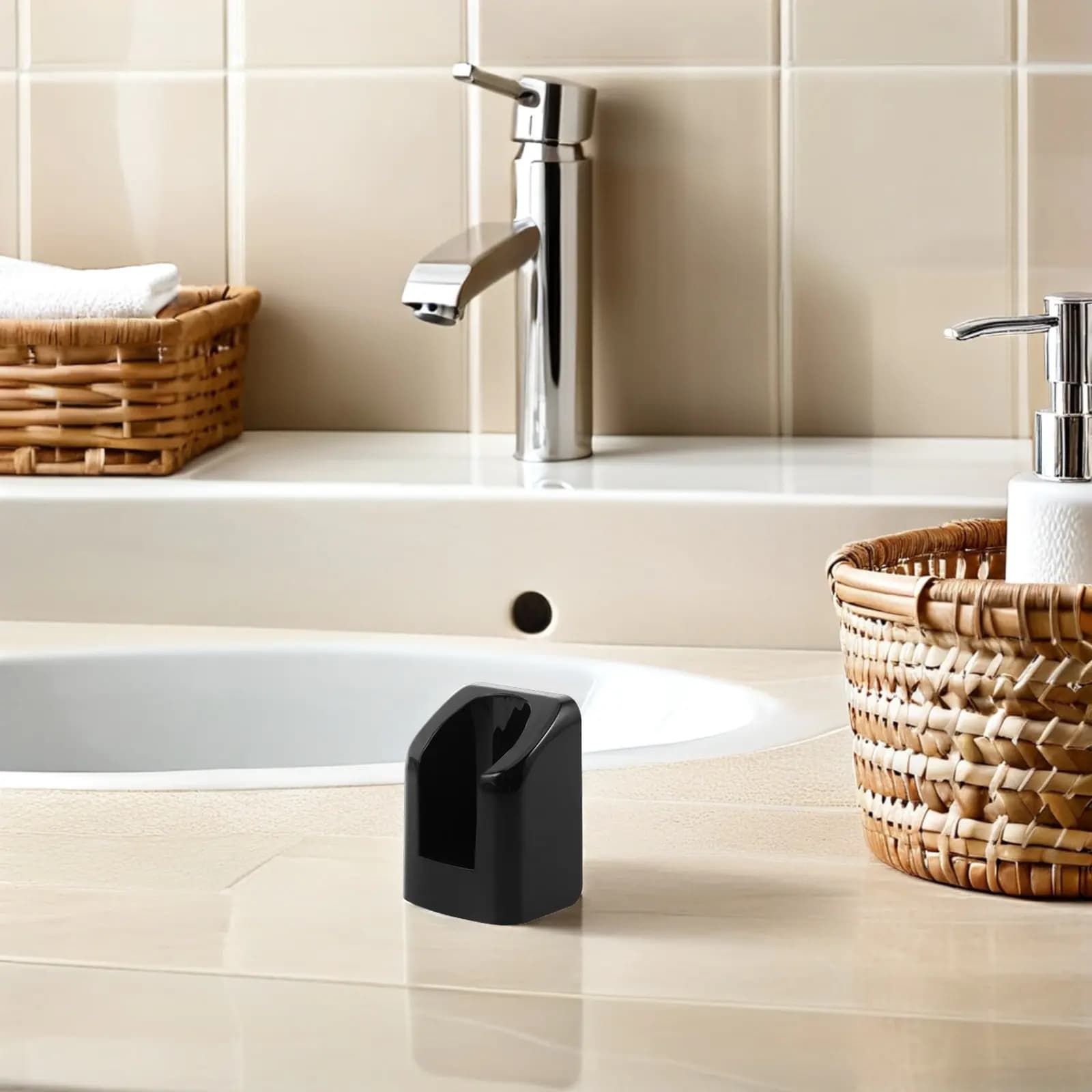 Base di ricarica per spazzolino elettrico, caricabatterie wireless veloce di ricambio con supporto stabile, impermeabile IP67, senza fili, con spina americana