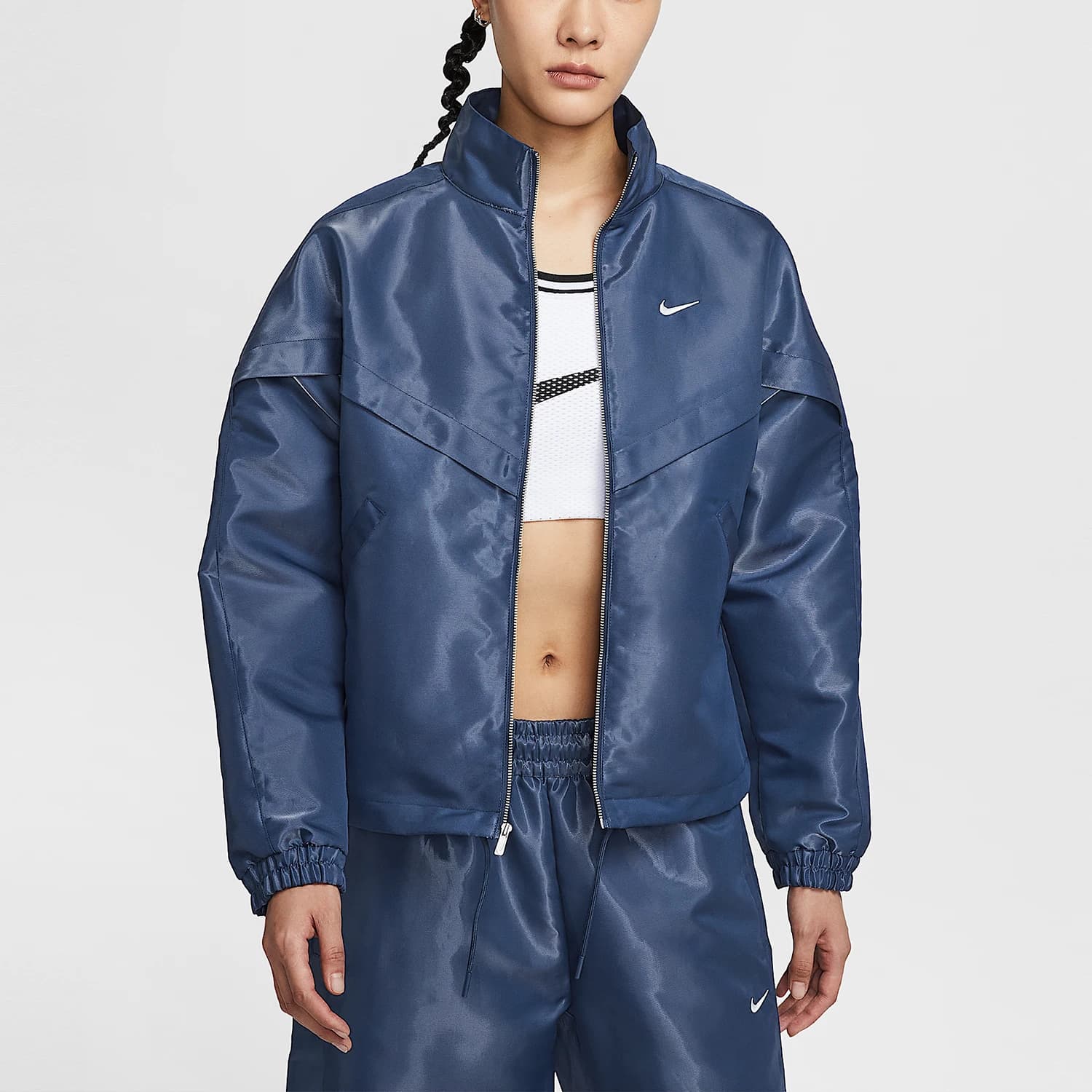 Giacca outdoor da donna con cerniera Nike Genuine Sportswear HV2468-410
